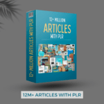 12M+ articles with plr